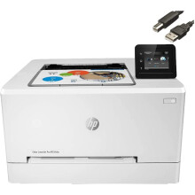 HP Color Laserjet Pro M255dw Wireless Laser Printer-Remote Mobile Print, Auto 2-Sided Printing, 22 ppm, 250-Sheet, Works with Alexa, White, .. - Refurbished