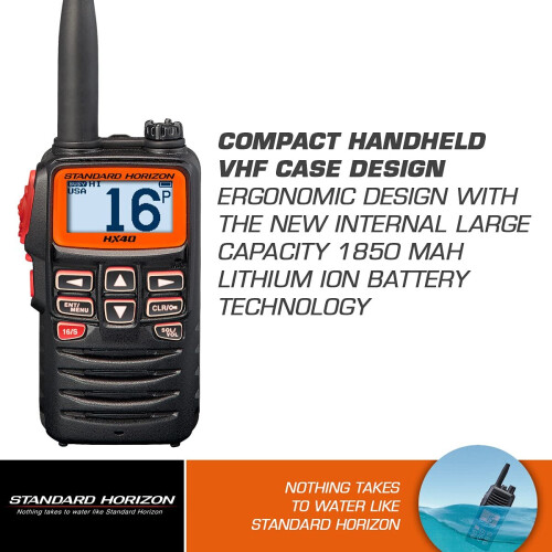 Standard Horizon HX40E VHF Radio 1