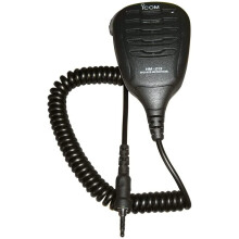 ICOM HM-213 Waterproof Floating Speaker/Microphone, Black, One Size