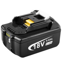 (1xBattery Only) For Makita 18V 6.0Ah Battery + Charger For Makita BL1860 LXT Li-ion BL1830 BL1850