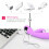 Silicone Multi Speed Vibrator “Ellen” Light Purple 6