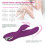 Silicone Multi Speed Vibrator “Kelly” Purple 4