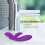 Silicone Multi Speed Vibrator “Ellen” Violet 5
