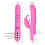 Silicone Multi Speed Rabbit Vibrator “Khalifa” Pink 2
