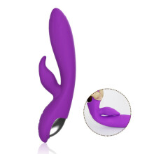 Silicone Multi Speed Vibrator “Ellen” Violet