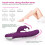Silicone Multi Speed Rabbit Vibrator “Khalifa” Purple 4