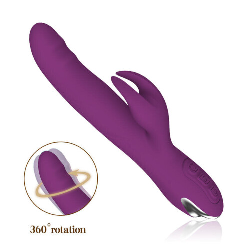 Silicone Multi Speed Vibrator “Kelly” Purple