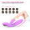 Silicone Multi Speed Vibrator “Ellen” Light Purple 4