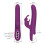 Silicone Multi Speed Rabbit Vibrator “Alvin” Purple 2
