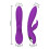 Silicone Multi Speed Vibrator “Ellen” Violet 2