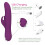 Silicone Multi Speed Vibrator “Kelly” Purple 6