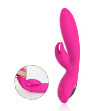 Silicone Multi Speed Vibrator “Ellen” Peach