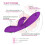Silicone Multi Speed Vibrator “Ellen” Violet 3