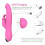 Silicone Multi Speed Rabbit Vibrator “Paula” Pink 6