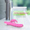 Silicone Multi Speed Rabbit Vibrator “Khalifa” Pink 5