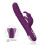Silicone Multi Speed Rabbit Vibrator “Khalifa” Purple 1