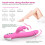 Silicone Multi Speed Rabbit Vibrator “Alvin” Pink 4