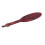 PU Leather Deluxe Oval Spanking Paddle (Black/Red) 1