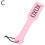 PU Leather Spanking Paddle OXOX (Pink) 1
