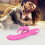 Silicone Multi Speed Rabbit Vibrator “Paula” Pink 7