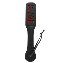 PU Leather Spanking Paddle Slave (Black)