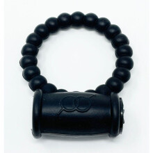 Pearls Vibrating Cock Ring (Black)