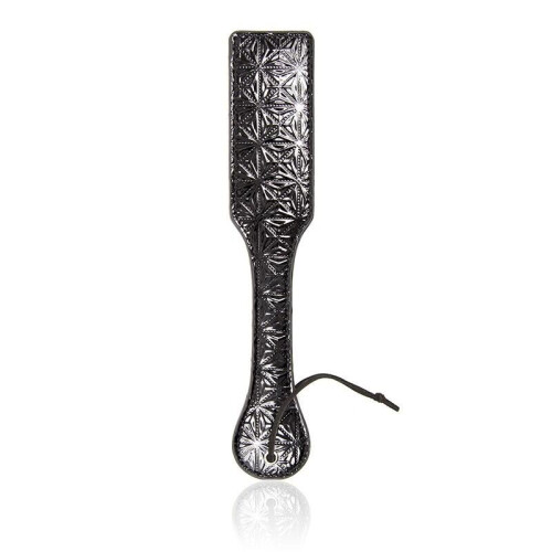 PU Leather Deluxe Spanking Paddle (Black)