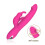 Silicone Multi Speed Rabbit Vibrator “Paula” Peach 1