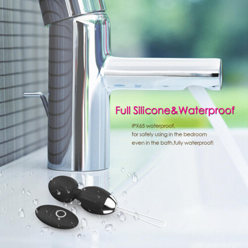 Silicone Vibrating Egg with Remote Control “Ada” Black 2