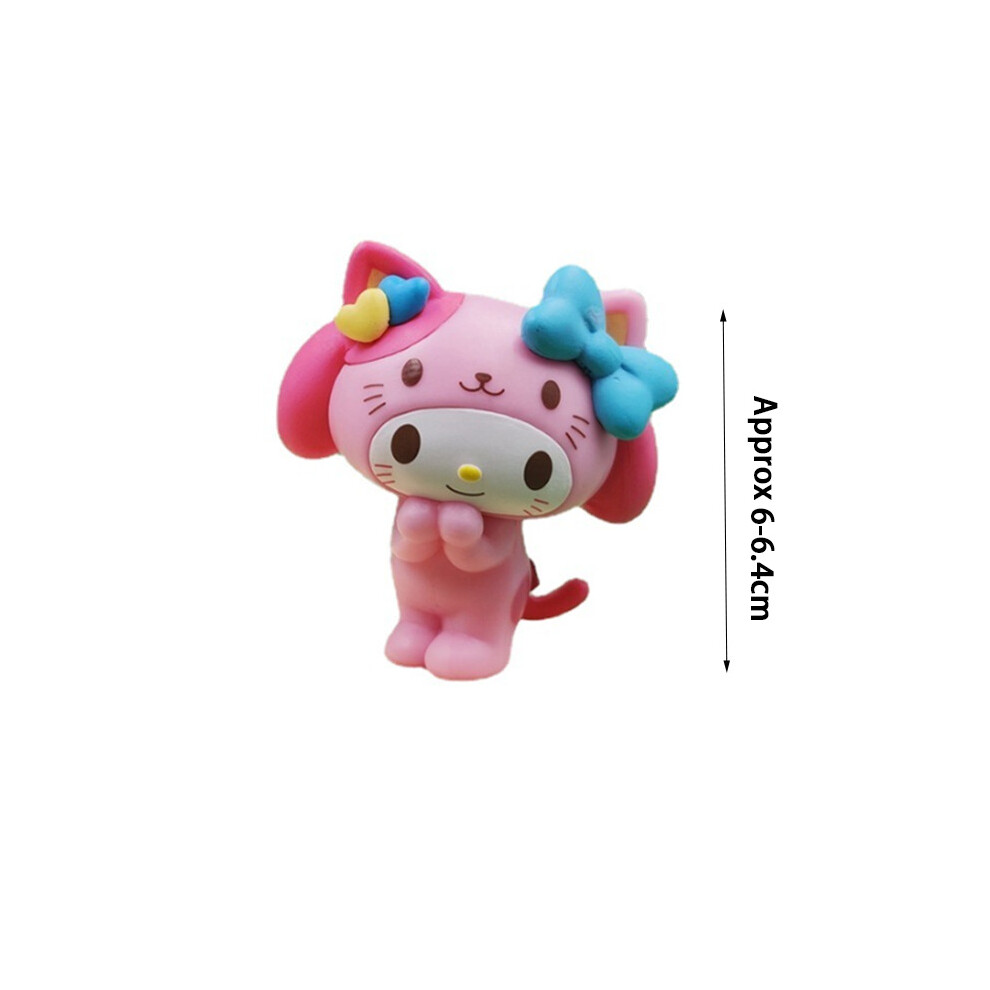 Sanrio Kaitai Fantasy Figures - Hello Kitty & My Melody - 4 Pack [Toys,  Ages 5+]