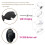 Silicone Vibrating Egg with Remote Control “Ada” Black 4