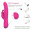 Silicone Multi Speed Rabbit Vibrator “Paula” Peach 6