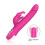 Silicone Multi Speed Rabbit Vibrator “Alvin” Peach 1
