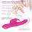 Silicone Multi Speed Rabbit Vibrator “Paula” Peach 4