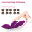 Silicone Multi Speed Vibrator “Ellen” Purple 4