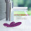 Silicone Multi Speed Vibrator “Ellen” Purple 5