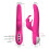 Silicone Multi Speed Rabbit Vibrator “Pag” Peach 2