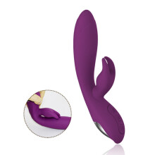 Silicone Multi Speed Vibrator “Ellen” Purple