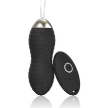 Silicone Vibrating Egg with Remote Control “Heidi” Black