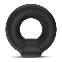 Extra Thick Black Silicone Cock Ring