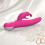 Silicone Multi Speed Rabbit Vibrator “Pag” Peach 8
