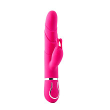 Vibes Of Love Floral Fantasy Luxury Silicone Rabbit Vibrator - Dual Motors, 10 Patterns, Quiet, Phthalate-Free & Waterproof (515000639)