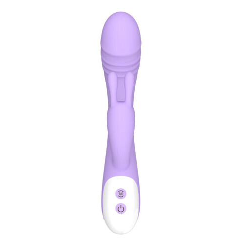 Silicone Rabbit Vibrator “Arya” (Light Purple) 2