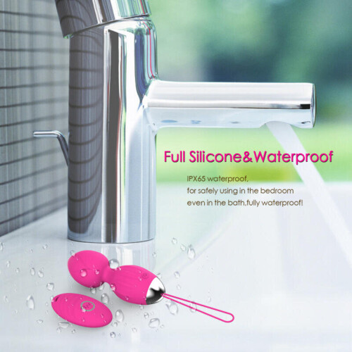 Silicone Vibrating Egg with Remote Control “Ada” Peach 2