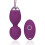 Silicone Vibrating Egg with Remote Control “Ada” Purple 1