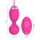 Silicone Vibrating Egg with Remote Control “Betty” Peach 5