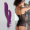 Silicone Multi Speed Vibrator “Zone” Purple 6