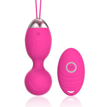 Silicone Vibrating Egg with Remote Control “Betty” Peach