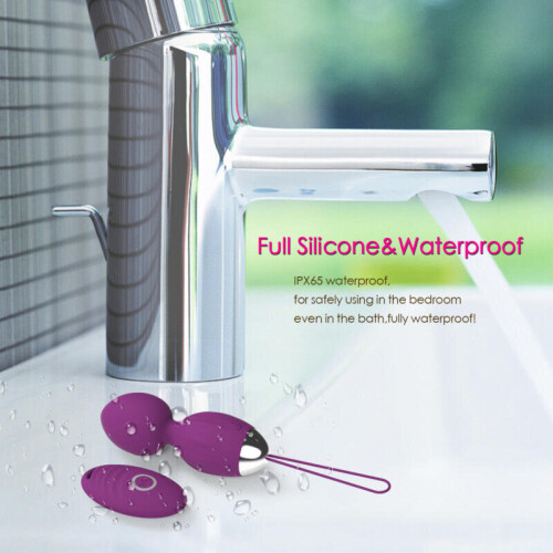 Silicone Vibrating Egg with Remote Control “Ada” Purple 2