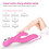 Silicone Multi Speed Vibrator “Zone” Pink 4